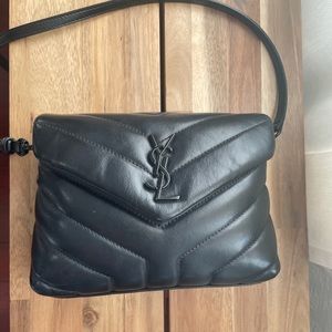 Saint Laurent Loulou Toy Leather Crossbody Bag